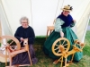 women spinning